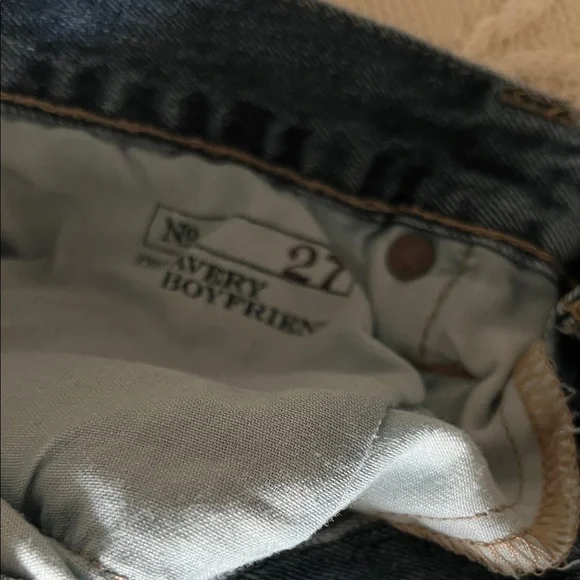Distressed patchwork jeans by Polo Ralph Lauren size 27 - Picture 6 of 12